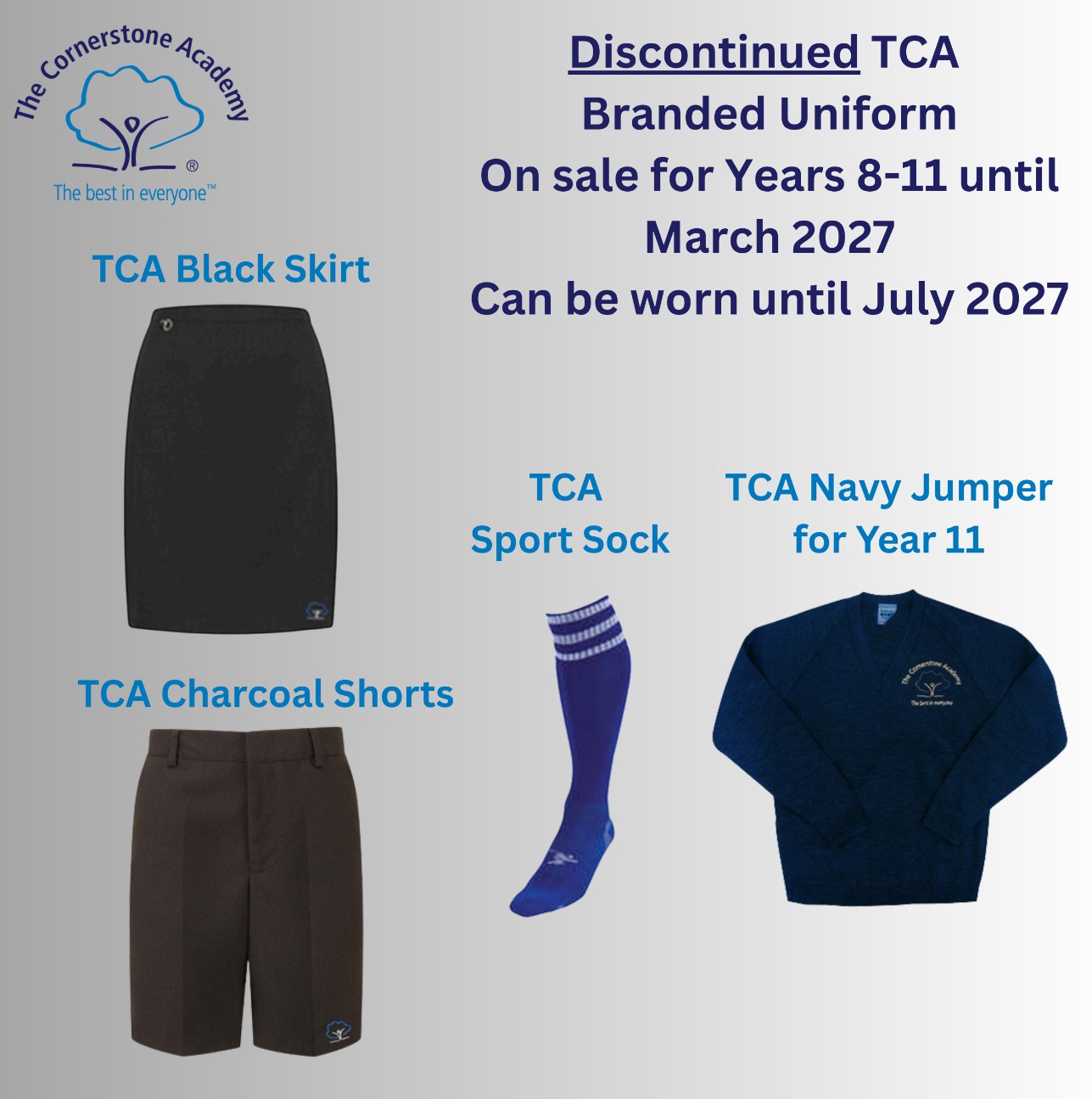 Discontinued Uniform